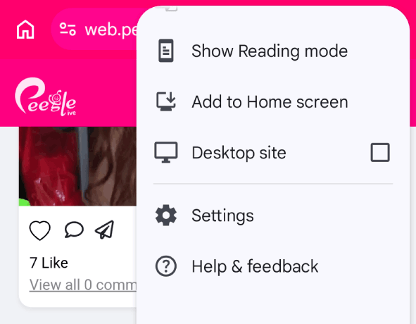 Android placeholder step image